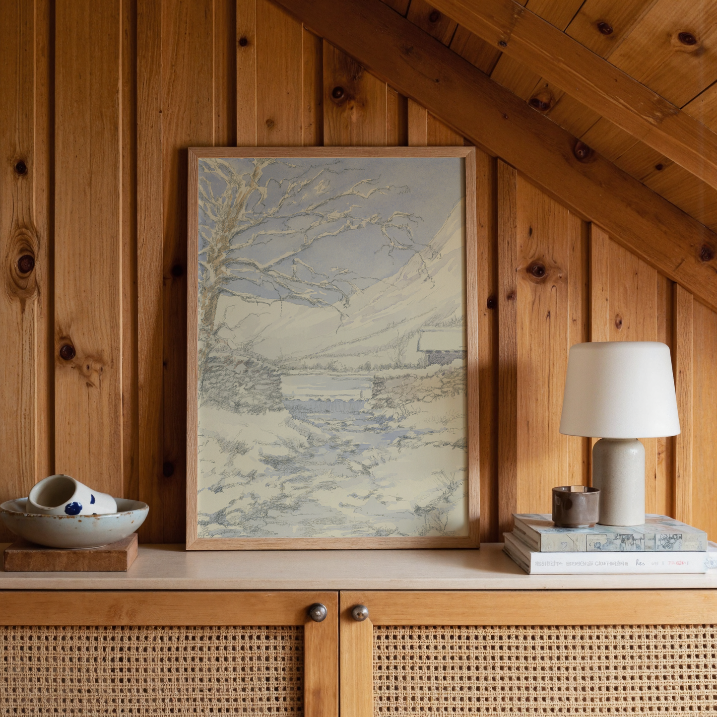 Snowfall in the High Valley